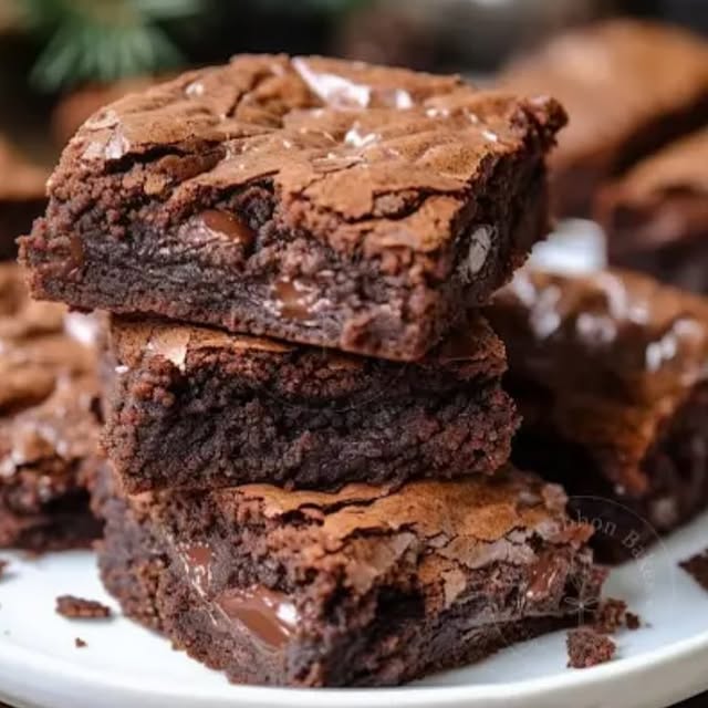 Brownies al cioccolato fondente fatti in casa